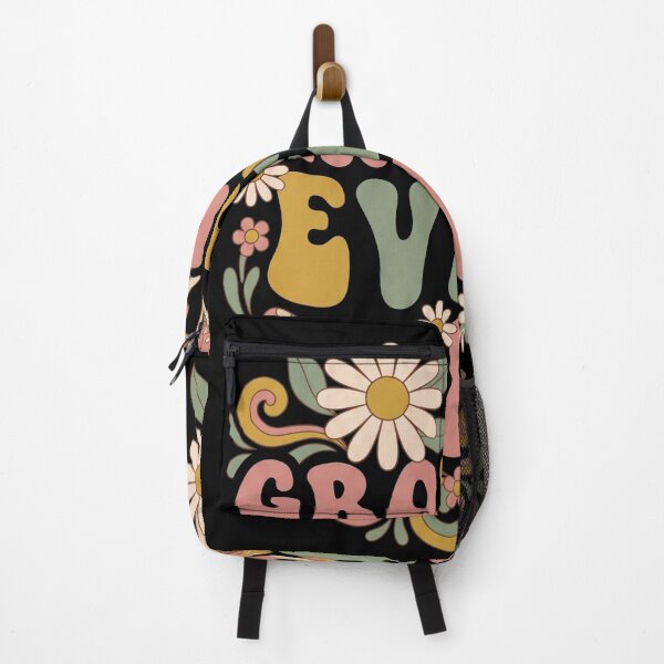 Item preview, Growing Every Day Groovy Retro 70s Mushroom Floral designed and sold by TeNovaStudio.