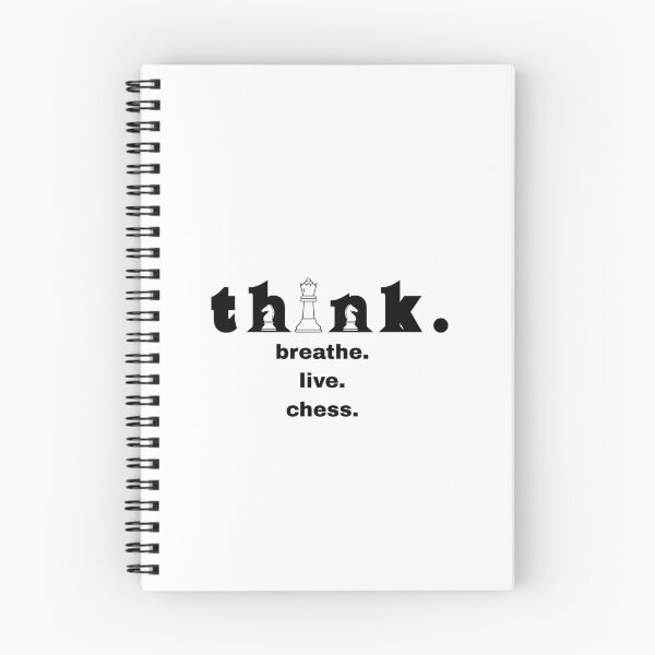 Item preview, Think Breathe Live Chess T-Shirt — Chess Player  designed and sold by CalculatedChaos.