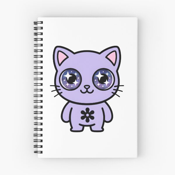 Item preview, Pastel Kawaii Starry Cat – Cute Galaxy Aesthetic designed and sold by Glimsy.