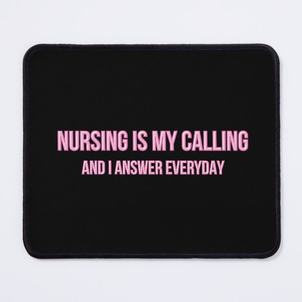 Item preview, Nursing Is My Calling Positive Nurse T-Shirt Gift for Nurses RN Inspiration designed and sold by BananaPrint.