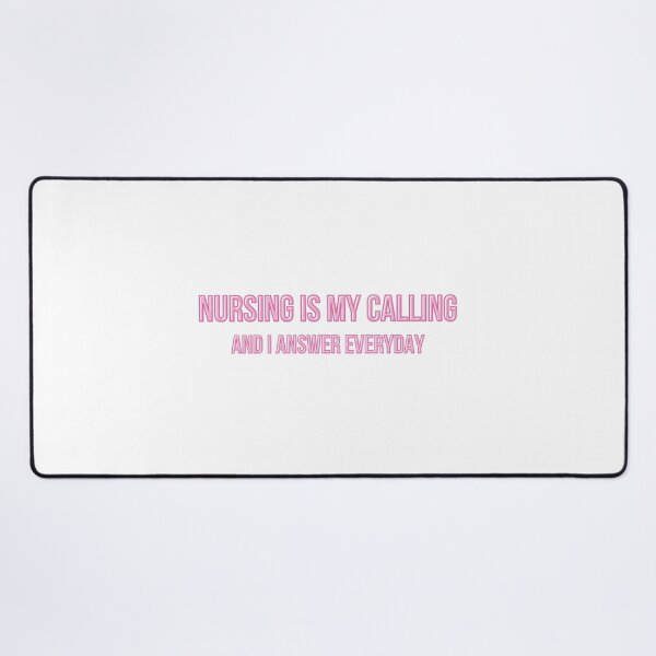 Item preview, Nursing Is My Calling Positive Nurse T-Shirt Gift for Nurses RN Inspiration designed and sold by BananaPrint.