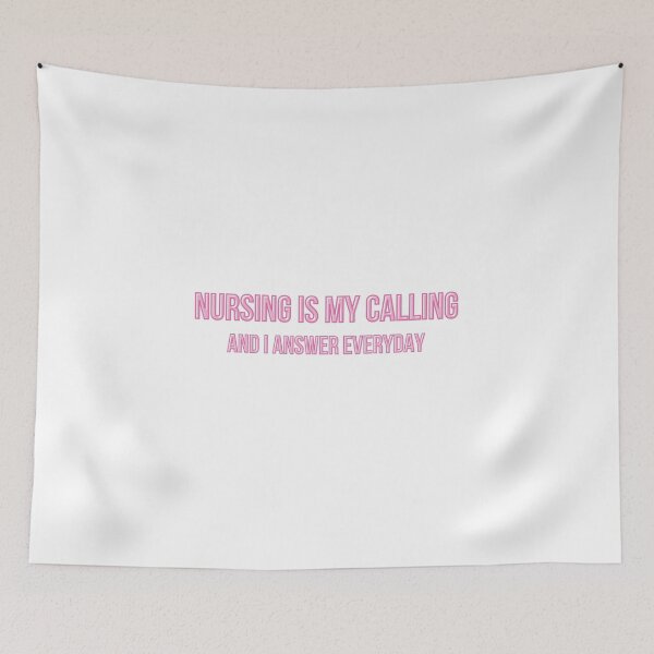 Item preview, Nursing Is My Calling Positive Nurse T-Shirt Gift for Nurses RN Inspiration designed and sold by BananaPrint.