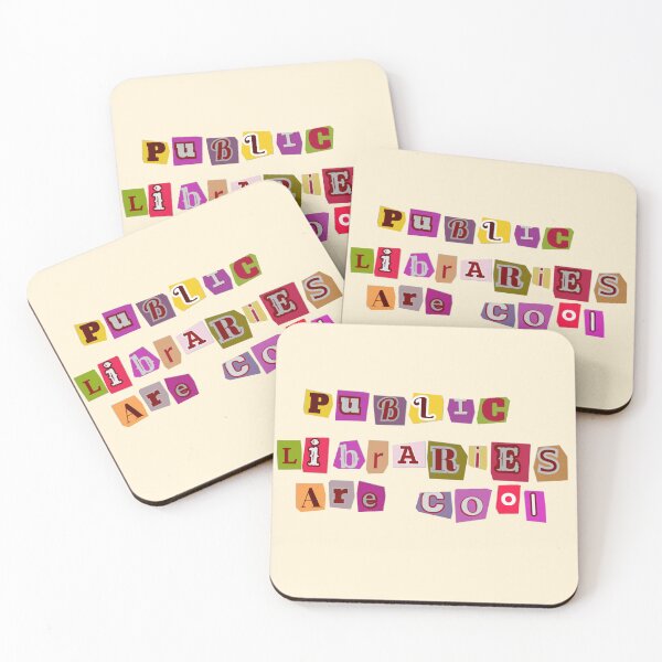 Item preview, public libraries are cool designed and sold by codename.stickyhand .