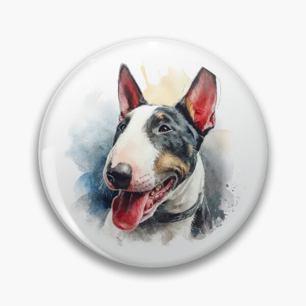 Item preview,  Bull terrier painting designed and sold by MendaciousMina.