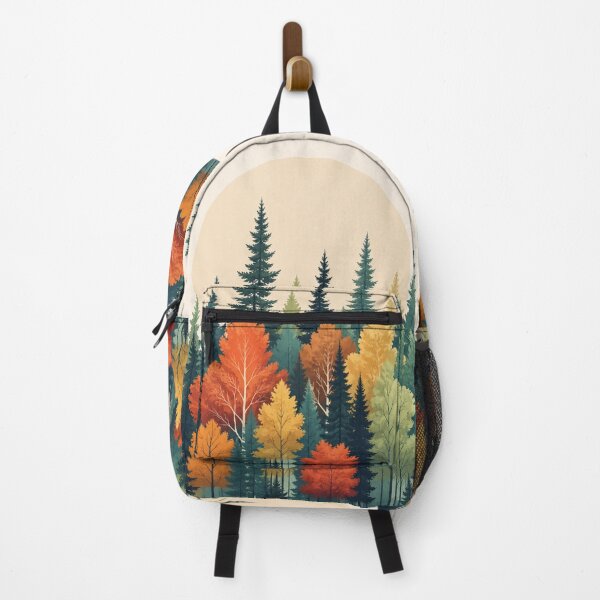 Item preview, Minimalist Autumn Forest - Boho Nature Art designed and sold by Nova Graphix.