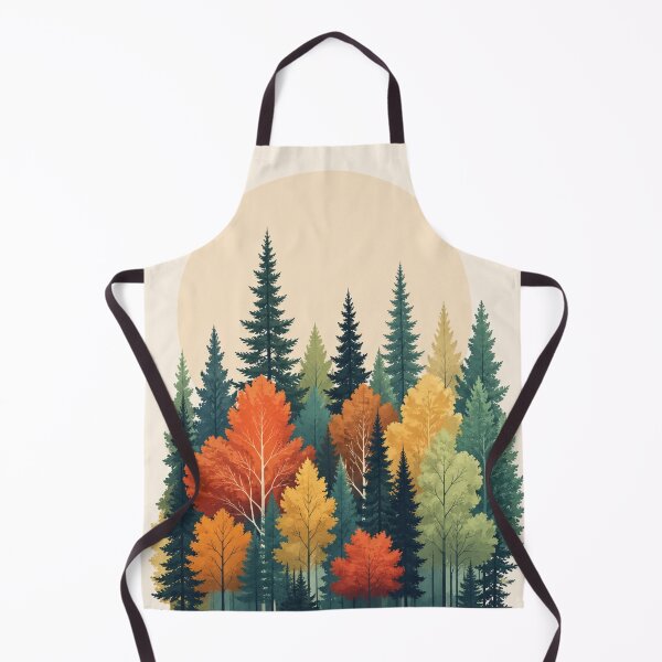 Item preview, Minimalist Autumn Forest - Boho Nature Art designed and sold by Nova Graphix.