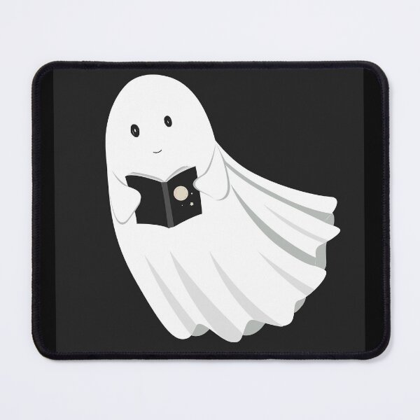 Item preview, Reading Ghost Sticker – Cute Book Lover Ghost Aesthetic designed and sold by BlackBoneArt.
