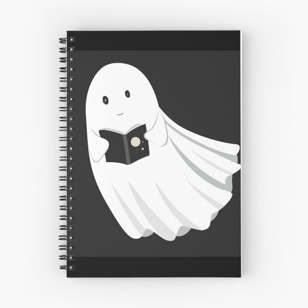 Item preview, Reading Ghost Sticker – Cute Book Lover Ghost Aesthetic designed and sold by BlackBoneArt.