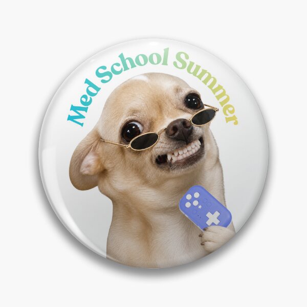 Item preview, Med School Summer - Anki Chihuahua designed and sold by NoThoughtsJustScrubs.