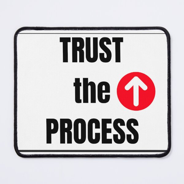 Item preview, Trust The Process Motivational Mindset Growth Quote Design designed and sold by LowBatteryStudio ⭐.