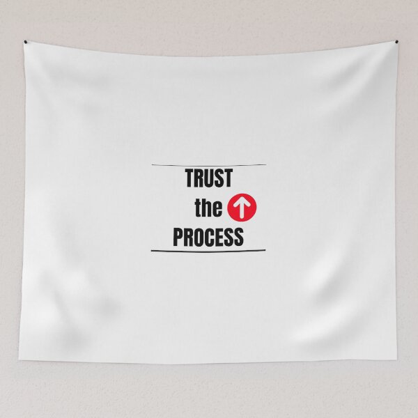 Item preview, Trust The Process Motivational Mindset Growth Quote Design designed and sold by LowBatteryStudio ⭐.