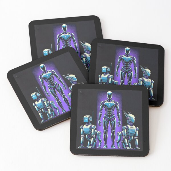 Item preview, Humanoid robot AI Robots Future Tech Design | The Bots Are Coming Futuristic Android Art designed and sold by TEEJAMBOREE.