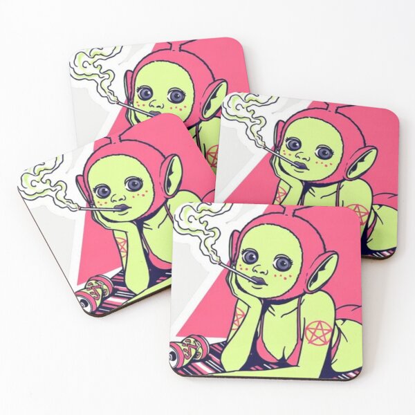 Item preview, “Green Smoke Gospel & the Keyboard of Questionable Life Choices”   designed and sold by Print Fiction.