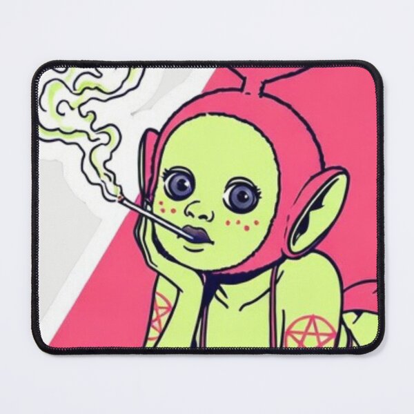 Item preview, “Green Smoke Gospel & the Keyboard of Questionable Life Choices”   designed and sold by Print Fiction.