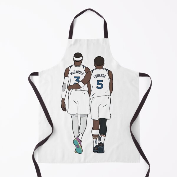 Item preview, Anthony Edwards and Jaden McDaniels designed and sold by Hoops and Movie Sticks.