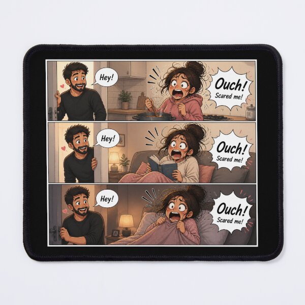 Item preview, Ouch! Scared me! designed and sold by Newthingzy.