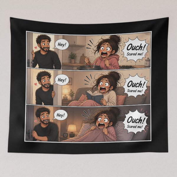 Item preview, Ouch! Scared me! designed and sold by Newthingzy.