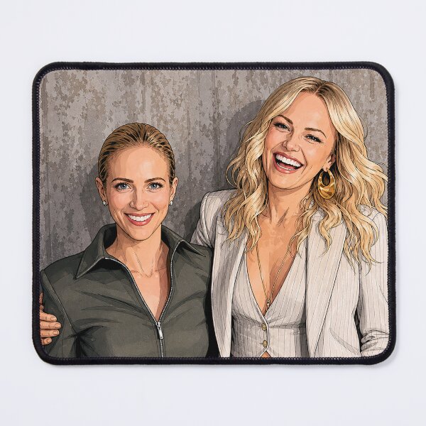 Item preview, Brittany Snow and Malin Akerman from The Hunting Wives (fan art) designed and sold by PopCultureAndStuff.