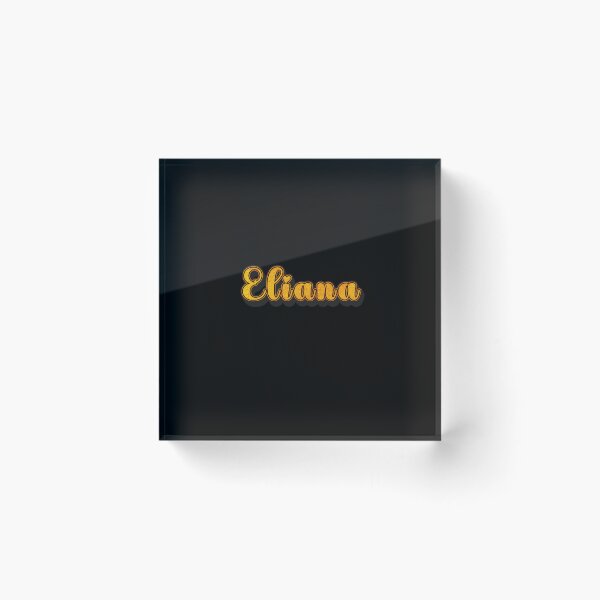 Item preview, Eliana Personalized Name - Cool & Cute Custom Gift for Women and Girls designed and sold by Oussinc.