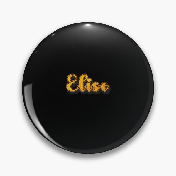 Item preview, Elise Personalized Name - Cool & Cute Custom Gift for Women and Girls designed and sold by Oussinc.