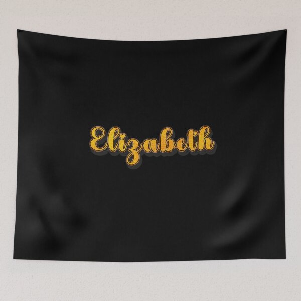 Item preview, Elizabeth Personalized Name - Cool & Cute Custom Gift for Women and Girls designed and sold by Oussinc.