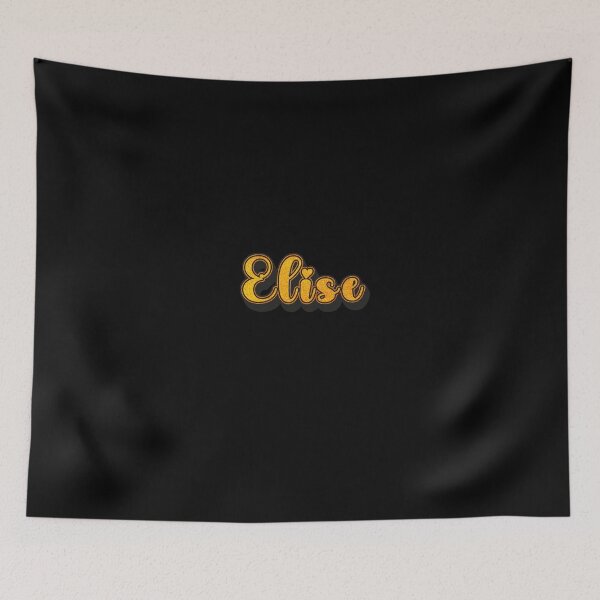 Item preview, Elise Personalized Name - Cool & Cute Custom Gift for Women and Girls designed and sold by Oussinc.