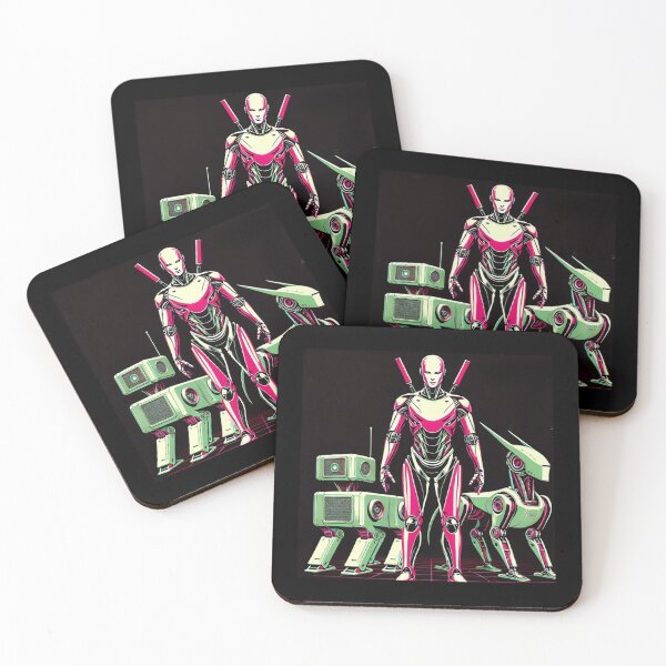 Item preview, Humanoid robot AI Robots Future Tech Design | The Bots Are Coming Futuristic Android Art designed and sold by TEEJAMBOREE.
