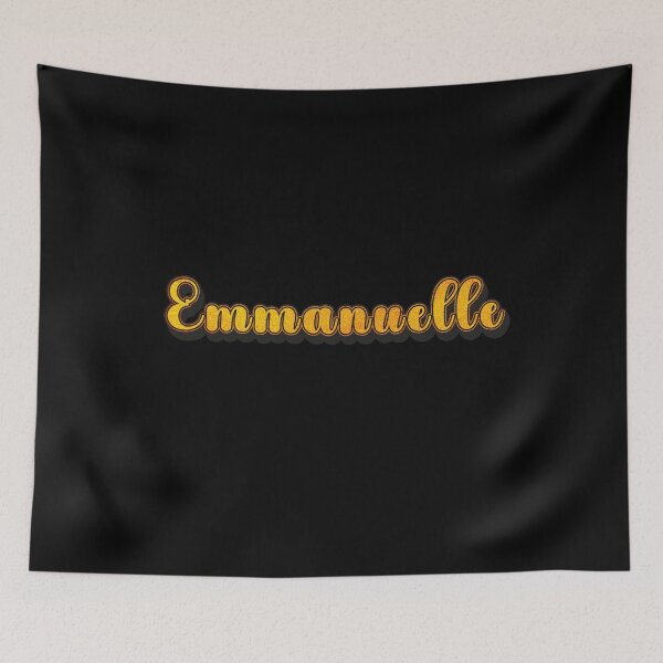 Item preview, Emmanuelle Personalized Name - Cool & Cute Custom Gift for Women and Girls designed and sold by Oussinc.