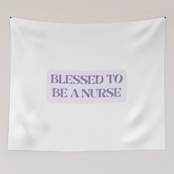 Item preview, Blessed to Be a Nurse Positive RN T-Shirt Nurses Week Gift Healthcare Worker designed and sold by BananaPrint.