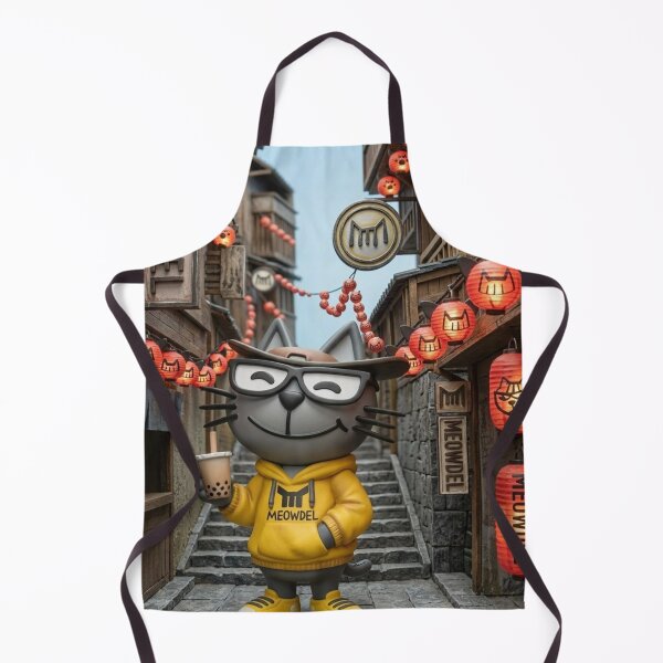 Item preview, MEOWDEL in Jiufen: Spirited Tea & Old Street Trails - 九份老街探險 (九份の古い町並み) designed and sold by MeowdelStudio.