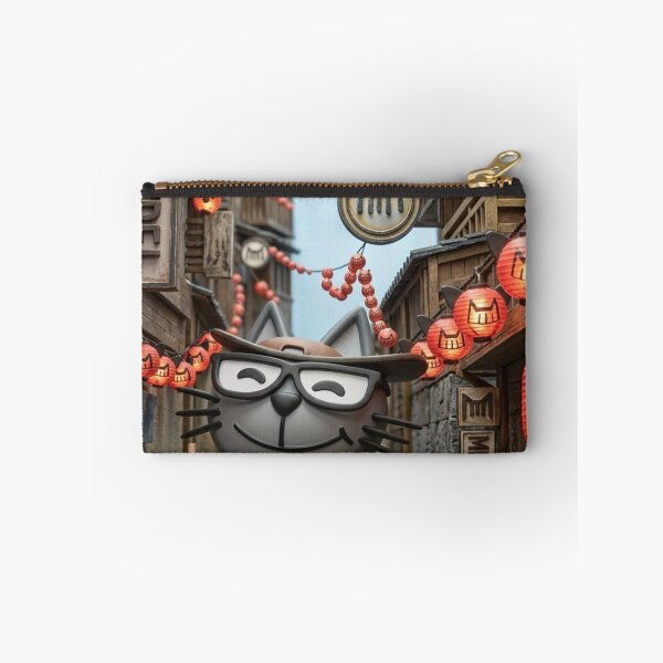 Item preview, MEOWDEL in Jiufen: Spirited Tea & Old Street Trails - 九份老街探險 (九份の古い町並み) designed and sold by MeowdelStudio.