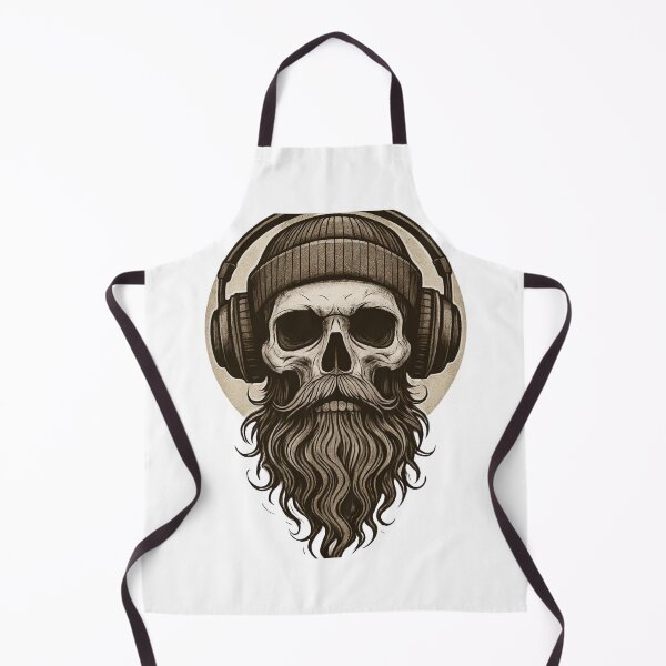 Item preview, Vintage Skull with Headphones designed and sold by ZgoTravel.