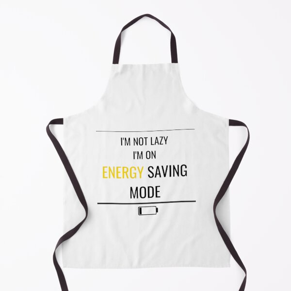 Item preview, I’m Not Lazy I’m On Energy Saving Mode Funny Introvert Humor Design designed and sold by LowBatteryStudio ⭐.
