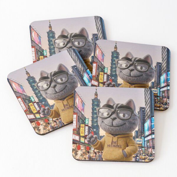 Item preview, Taipei Tales with MEOWDEL: Street Snacker - 台北街頭美食冒險 (台北ストリートフード) designed and sold by MeowdelStudio.