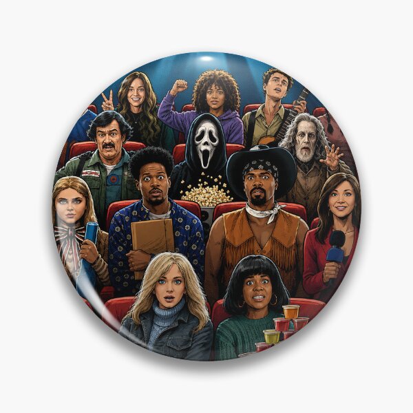 Item preview, Poster paying tribute to the film Scary Movie 6 (fan art) designed and sold by PopCultureAndStuff.