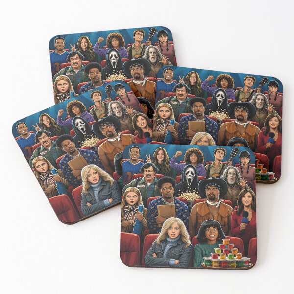 Item preview, Poster paying tribute to the film Scary Movie 6 (fan art) designed and sold by PopCultureAndStuff.