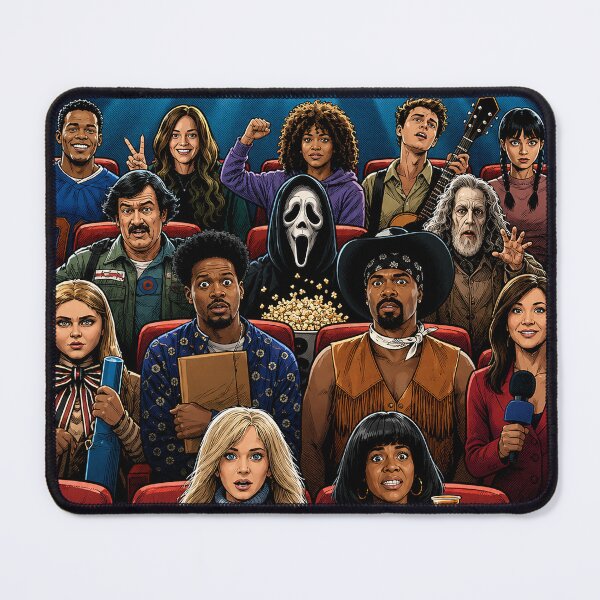 Item preview, Poster paying tribute to the film Scary Movie 6 (fan art) designed and sold by PopCultureAndStuff.