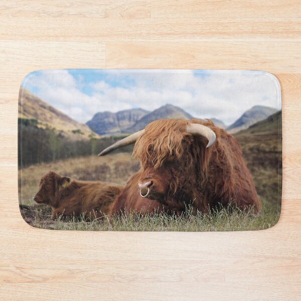 Item preview, Highland Cattle in Glen Coe designed and sold by Murph's Images.