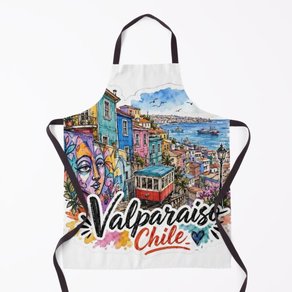 Item preview, Valparaiso Chile Colorful Hillside Travel Sticker designed and sold by Modefissi.