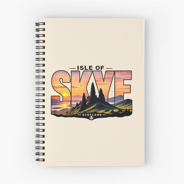 Item preview, Isle of Skye, Scotland - Old Man of Storr Typography designed and sold by Myra365Art.