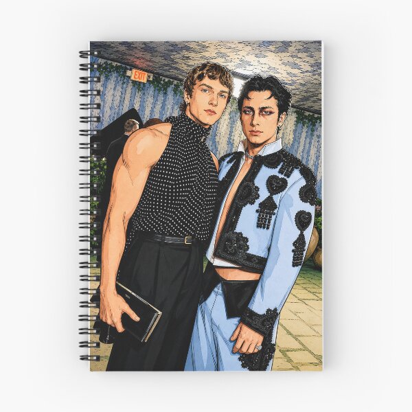 Item preview, Hudson Williams and Connor Storrie from Heated Rivalry at the 2026 Met Gala (fan art) designed and sold by PopCultureAndStuff.