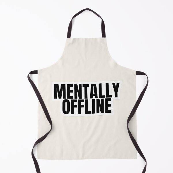 Item preview, Mentally Offline Sticker designed and sold by MentalOffline.