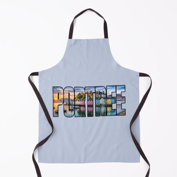 Item preview, Portree, Isle of Skye, Scotland Typography designed and sold by Myra365Art.