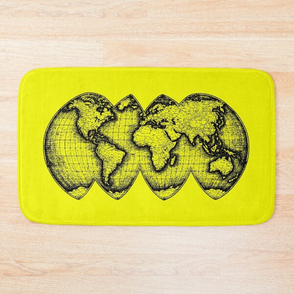 Item preview, Boggs Eumorphic Map (Black) designed and sold by HistoryRepeats.