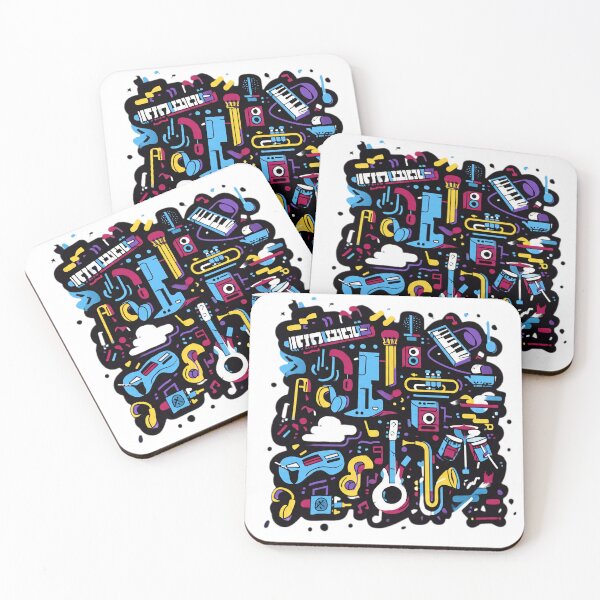 Item preview, Musical Collage  designed and sold by AwesomeDigiShop.