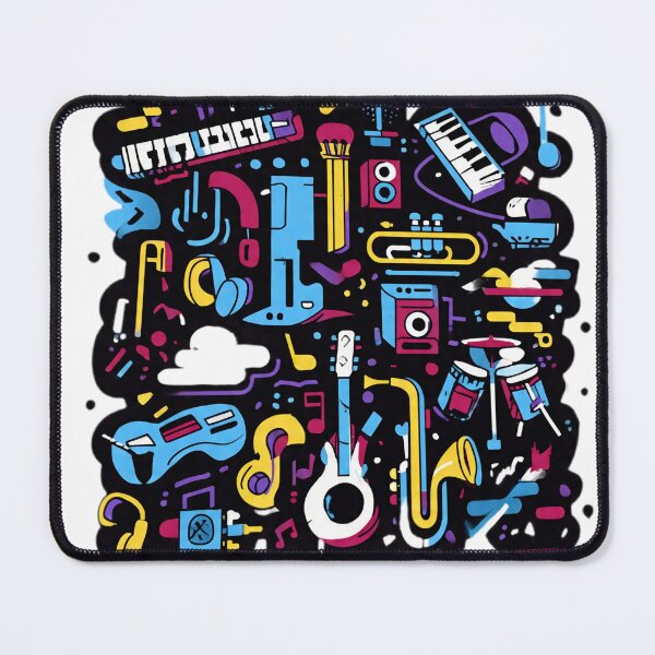 Item preview, Musical Collage  designed and sold by AwesomeDigiShop.