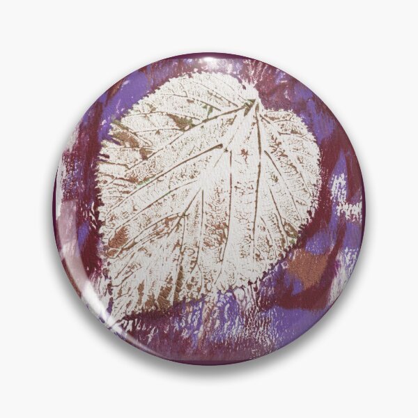 Item preview, Mulberry Leaf Study — Deep Wine Violet designed and sold by Gentle Bookbinding.