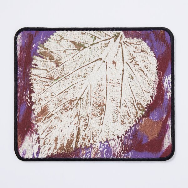 Item preview, Mulberry Leaf Study — Deep Wine Violet designed and sold by Gentle Bookbinding.