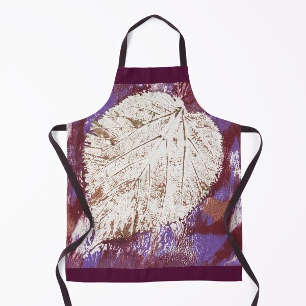 Item preview, Mulberry Leaf Study — Deep Wine Violet designed and sold by Gentle Bookbinding.