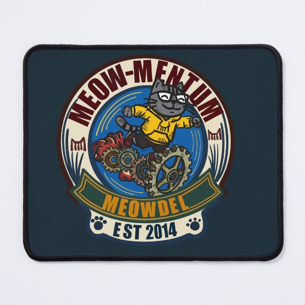 Item preview, MEOW-MENTUM: Steampunk Power Badge by MEOWDEL/MEOW-MENTUM:動力全開蒸汽龐克徽章 (MEOWDEL 系列)/MEOW-MENTUM:スチームパンク・パワーバッジ (MEOWDEL シリーズ) designed and sold by MeowdelStudio.